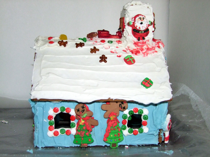 Illustration for article titled Fun with Ikea Gingerbread Houses